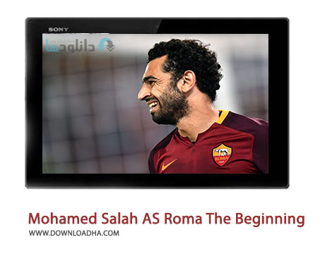 Mohamed Salah AS Roma 2015 2016 The Beginning Cover%28Downloadha.com%29 دانلود کلیپ مهارت های زیبای محمد صلاح فصل 16 2015