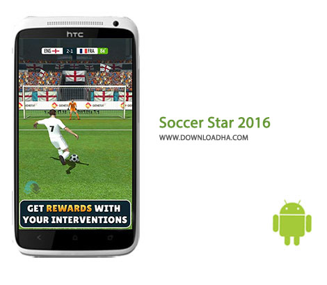 Soccer Star 2016 Cover(Downloadha.com) دانلود بازی ورزشی Soccer Star 2016 World Cup 2.0.3 برای اندروید