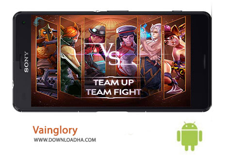 Vainglory Cover%28Downloadha.com%29 دانلود بازی استراتژیک و زیبای خودستایی Vainglory 1.10.0 برای اندروید