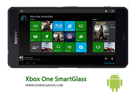 Xbox One SmartGlass Cover(Downloadha.com) دانلود نرم افزار اتصال و کنترل ایکس باکس Xbox One SmartGlass 2.4.1511.17000 برای اندروید