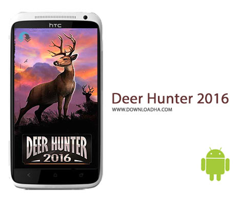 Deer Hunter Cover%28Downloadha.com%29 دانلود بازی جدید و زیبای شکارچی گوزن DEER HUNTER 2016 1.1.0 برای اندروید