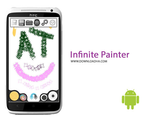 Infinite Painter Cover%28Downloadha.com%29 دانلود نرم افزار خلق آثار هنری Infinite Painter 5.2.27 برای اندروید