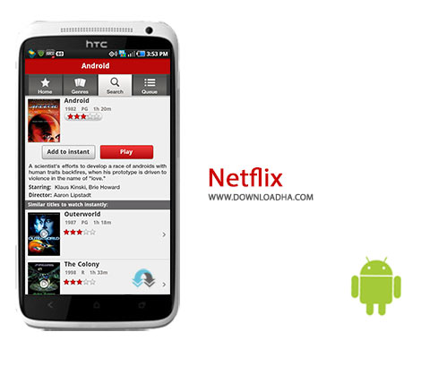 Netflix Cover%28Downloadha.com%29 دانلود نرم افزار مشاهده کانال های تلویزیونی Netflix 3.15.1 build 5253 برای اندروید