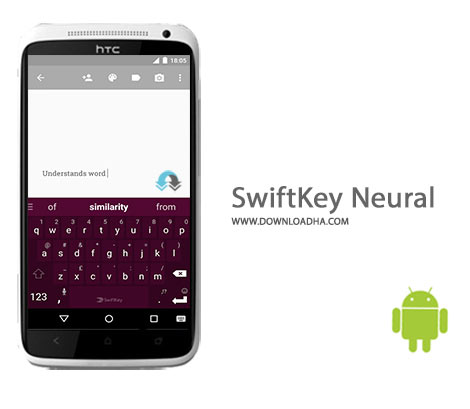 SwiftKey Neural Alpha Cover%28Downloadha.com%29 دانلود نرم افزار تایپ پیشرفته SwiftKey Neural Alpha 0.1.0.23 برای اندروید