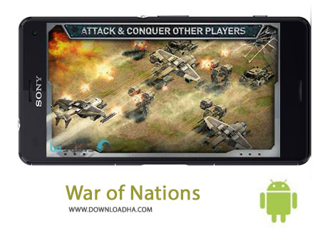 War of Nations Cover%28Downloadha.com%29 دانلود بازی استراتژیک جنگ ملت ها War of Nations: PvP Domination 4.2.0 برای اندروید