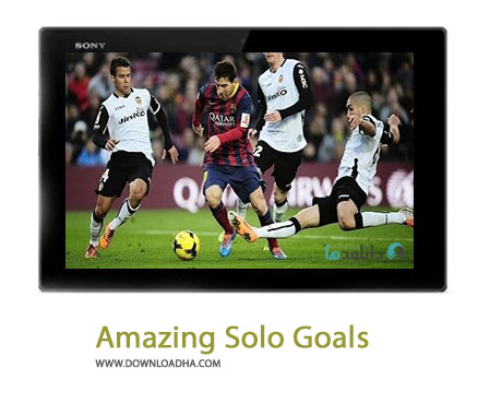 Amazing Solo Goals Cover%28Downloadha.com%29 دانلود کلیپ بهترین گل های انفرادی توسط برترین بازیکنان فوتبال