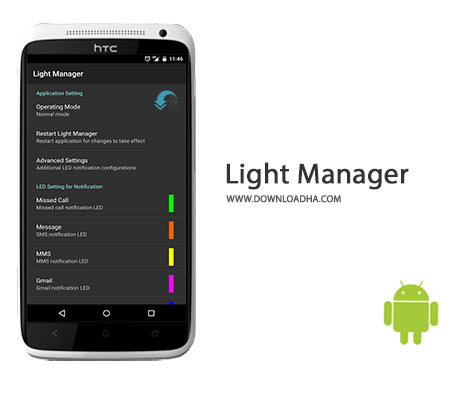 Light Manager Cover%28Downloadha.com%29 دانلود نرم افزار مدیریت رنگ LED گوشی Light Manager 8.2 برای اندروید