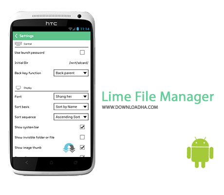 Lime File Manager Cover%28Downloadha.com%29 دانلود نرم افزار مدیریت فایل Lime File Manager v1.5.3 برای اندروید