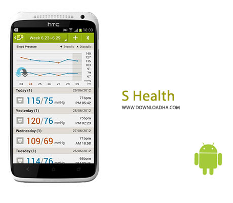 S Health Cover%28Downloadha.com%29 دانلود نرم افزار سلامت و تندرستی S Health 4.5.1.0011 برای اندروید