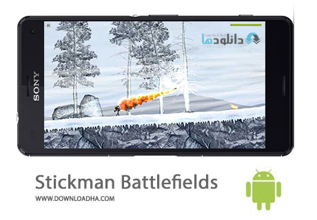 Stickman Battlefields Cover%28Downloadha.com%29 دانلود بازی اکشن و زیبای استیک من میدان نبرد Stickman Battlefields v1.0.9 برای اندروید