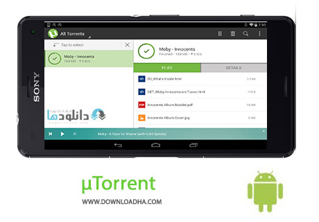 uTorrent Cover%28Downloadha.com%29 دانلود نرم افزار مدیریت دانلود µTorrent v3.9 برای اندروید