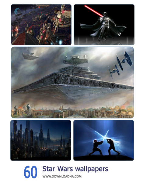 60 Star Wars wallpapers Cover%28Downloadha.com%29 دانلود مجموعه 60 والپیپر سری جنگ ستارگان