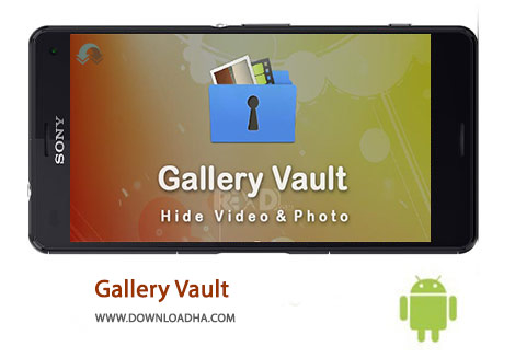 Gallery Vault Cover%28Downloadha.com%29 دانلود نرم افزار محافظت فایل Gallery Vault 2.9.2 اندروید