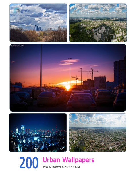 200 Urban Wallpapers Cover%28Downloadha.com%29 دانلود مجموعه 200 والپیپر شهر