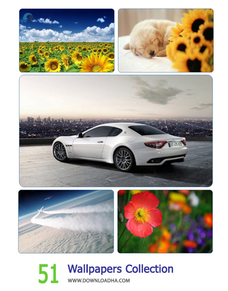 51 Wallpapers Collection Cover%28Downloadha.com%29 دانلود مجموعه 51 والپیپر متنوع