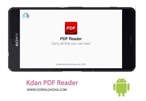 Kdan PDF Reader Cover%28Downloadha.com%29 دانلود نرم افزار پی دی اف خوان Kdan PDF Reader 3.3.11 اندروید