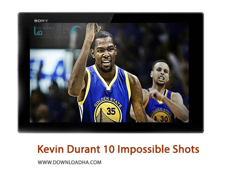 Kevin Durant 10 Impossible Shots Cover%28Downloadha.com%29 دانلود کلیپ 10 امتیاز برتر و غیرممکن کوین دورانت