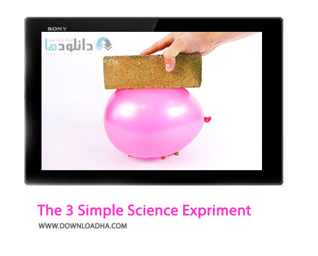 The 3 Simple Science Expriment Cover%28Downloadha.com%29 دانلود کلیپ 3 آزمایش ساده علمی