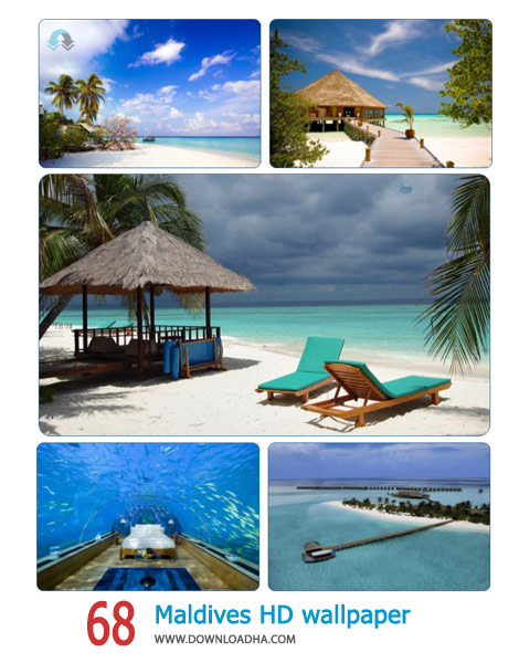 68 Maldives HD wallpaper Cover%28Downloadha.com%29 دانلود مجموعه 68 والپیپر زیبا از مالدیو