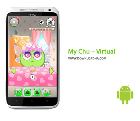 My Chu Virtual Cover%28Downloadha.com%29 دانلود بازی کودکانه چوی من My Chu – Virtual Pet 1.2.4 اندروید