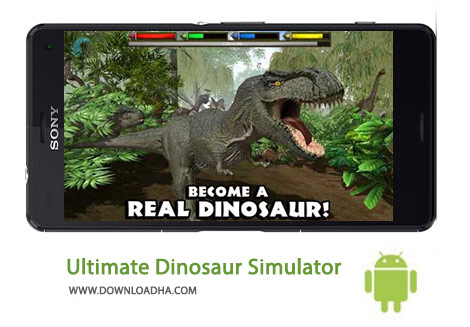 Ultimate Dinosaur Simulator Cover%28Downloadha.com%29 دانلود بازی شبیه سازی آخرین دایناسور Ultimate Dinosaur Simulator 1.1.1 برای اندروید