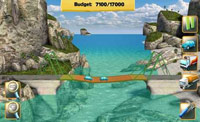 Bridge Constructor ss1 s%28Downloadha.com%29 دانلود بازی شبیه سازی و زیبای ساختن پل Bridge Constructor Premium 3.7 برای اندروید