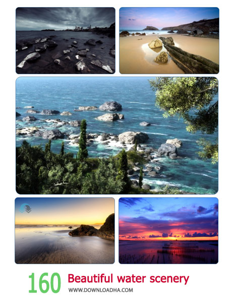 160 Beautiful water scenery Wallpapers Cover%28Downloadha.com%29 دانلود مجموعه 160 والپیپر زیبا از چشم اندازهای آب