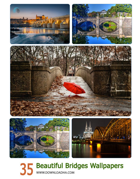 35 Beautiful Bridges Wallpapers Cover%28Downloadha.com%29 دانلود مجموعه 35 والپیپر زیبا از پل