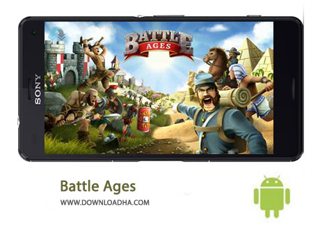 Battle Ages Cover%28Downloadha.com%29 دانلود بازی استراتژیک نبرد قرون Battle Ages 1.4 برای اندروید