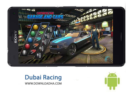 Dubai Racing Cover%28Downloadha.com%29 دانلود بازی مسابقه ای Dubai Racing 2.0 برای اندروید