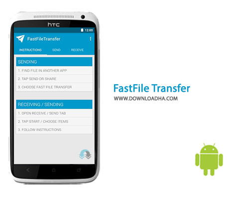 FastFileTransfer Cover%28Downloadha.com%29 دانلود نرم افزار انتقال فایل آسان Fast File Transfer 2.0.8 برای اندروید