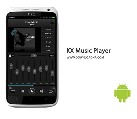 KX Music Player Cover%28Downloadha.com%29 دانلود موزیک پلیر قدرتمند KX Music Player 1.3.1 برای اندروید