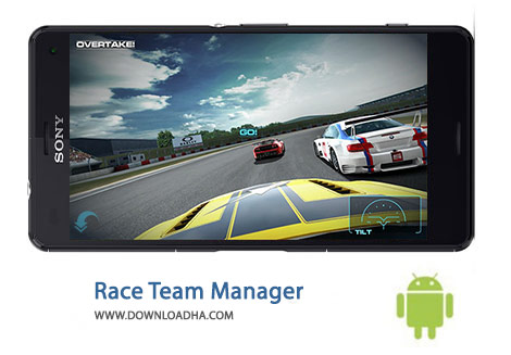 Race Team Manager Cover%28Downloadha.com%29 دانلود بازی زیبای مدیریت تیم اتومبیل رانی Race Team Manager 2.2.2 برای اندروید