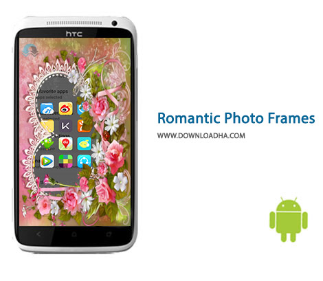 Romantic Love Photo Frames Cover%28Downloadha.com%29 دانلود نرم افزار اضافه کردن قاب های زیبا به تصاویر Romantic Love Photo Frames 2.0.10 برای اندروید