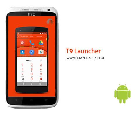 T9 Launcher Cover%28Downloadha.com%29 دانلود لانچر زیبای تی ناین T9 Launcher 1.55 برای اندروید