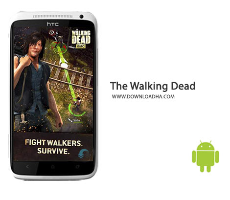 The Walking Dead Cover%28Downloadha.com%29 دانلود بازی اکشن و ماجرایی مردگان متحرک The Walking Dead No Mans Land 1.7.1.1.2 برای اندروید