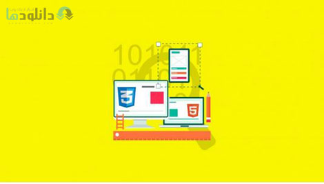 Udemy Applying Design To Wireframes with HTML5 And CSS3 Cover%28Downloadha.com%29 دانلود فیلم آموزش استفاده از طرح های Wireframes در HTML5 و CSS3