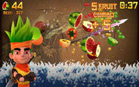 Fruit Ninja ss1 s%28Downloadha.com%29 دانلود آخرین نسخه بازی فرویت نینجا Fruit Ninja Premium 2.3.4 برای اندروید