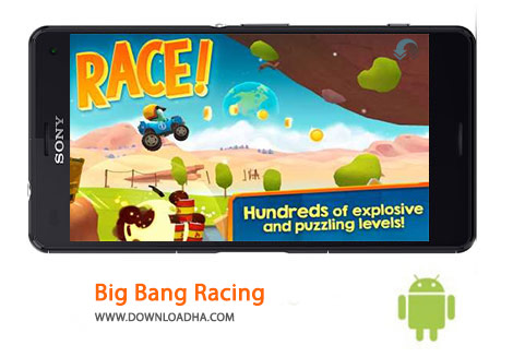 Big Bang Racing Cover%28Downloadha.com%29 دانلود بازی مسابقه ای بیگ بنگ Big Bang Racing 3.0.1 اندروید