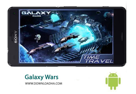 Galaxy Wars Cover%28Downloadha.com%29 دانلود بازی استراتژیک نبردهای کهکشان Galaxy Wars 1.0.8 اندروید