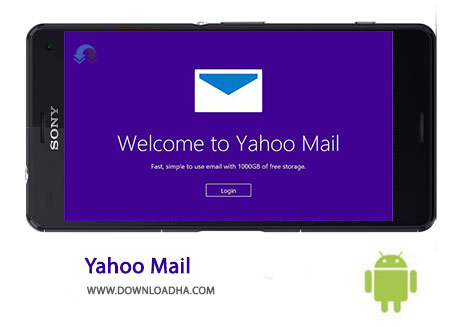 Yahoo Mail Cover%28Downloadha.com%29 دانلود نرم افزار مدیریت ایمیل یاهو Yahoo! Mail 5.7.1 اندروید