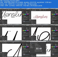 Monoline Lettering From Sketch to Screen ss s%28Downloadha.com%29 دانلود فیلم آموزش حروف نگاری مونولاین