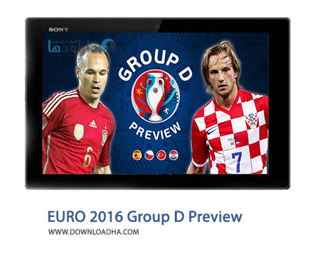 EURO 2016 Group D Preview Cover%28Downloadha.com%29 دانلود کلیپ پیش نمایش یورو 2016 گروه D