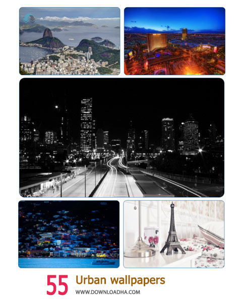 55 Urban wallpapers Cover%28Downloadha.com%29 دانلود مجموعه 55 والپیپر شهر