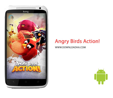 Angry Birds Action Cover%28Downloadha.com%29 دانلود پرندگان خشمگین حرکت Angry Birds Action! 2.2.0 اندروید