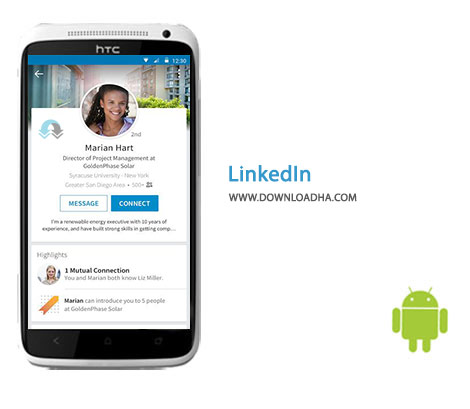 LinkedIn Cover%28Downloadha.com%29 دانلود شبکه اجتماعی محبوب LinkedIn 4.0.30 برای اندروید