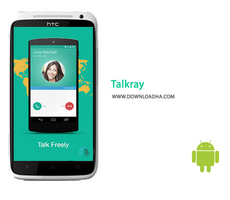 Talkray Cover%28Downloadha.com%29 دانلود مسنجر پرطرفدار تاک ری Talkray 3.127 اندروید