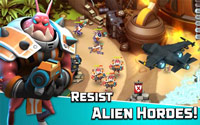 Alien Creeps ss1 s%28Downloadha.com%29 دانلود بازی خرس های بیگانه Alien Creeps TD 2.4.0 اندروید