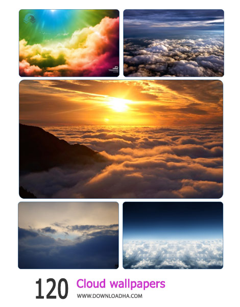 120 Cloud wallpapers Cover%28Downloadha.com%29 دانلود مجموعه 120 والپیپر ابر