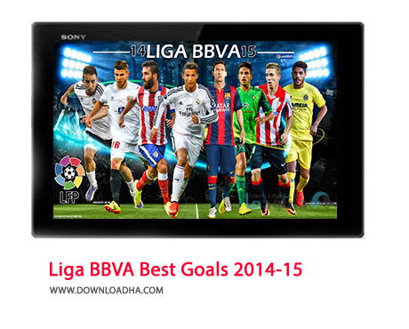 Liga BBVA Best Goals 2014 15 Cover%28Downloadha.com%29 دانلود کلیپ برترین گل های لالیگا در فصل 2014 15